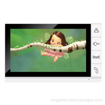 9-inch Villa Door Bells, Support 2 Cameras and 4 Monitors, IR Night, Factory